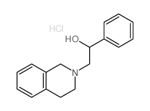 2-(3,4-dihydro-1H-isoquinolin-2-yl)-1-phenyl-ethanol结构式