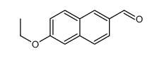 2-Naphthalenecarboxaldehyde,6-ethoxy-(9CI) structure