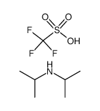 diisopropylammonium trifluoromethanesulfonate Structure