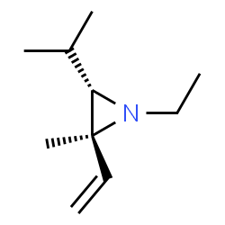 Aziridine, 2-ethenyl-1-ethyl-2-methyl-3-(1-methylethyl)-, trans- (9CI) picture