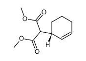 dimethyl 2-(cyclohex-2-en-1-yl)propanedioate Structure
