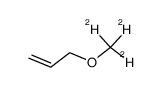 1-(trideuteriomethoxy)prop-2-ene Structure
