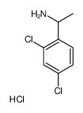 (R)-1-(2,4-Dichlorophenyl)ethanamine hydrochloride Structure