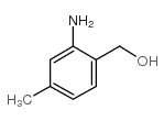 (2-氨基-4-甲基苯基)甲醇结构式
