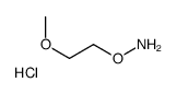 O-(2-Methoxyethyl)hydroxylamine Hydrochloride structure