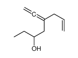 5-ethenylideneoct-7-en-3-ol Structure