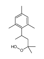 2-(4-hydroperoxy-4-methylpentan-2-yl)-1,3,5-trimethylbenzene结构式