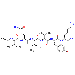 Acetyl-PHF6 amide trifluoroacetate salt structure