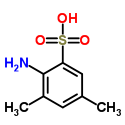 2,4-二甲基苯胺-6-磺酸结构式