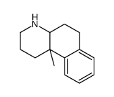(4aS,10bS)-10b-methyl-2,3,4,4a,5,6-hexahydro-1H-benzo[f]quinoline结构式