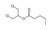 1,3-dichloropropan-2-yl pentanoate Structure
