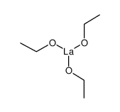 乙醇镧(III)结构式