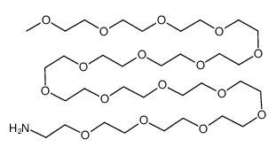 m-PEG16-NH2 structure