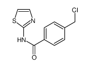 4-Chloromethyl-N-thiazol-2-yl-benzamide Structure