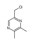 5-(chloromethyl)-2,3-dimethylpyrazine结构式