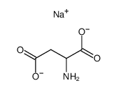 DL-天冬氨酸的均聚物钠盐结构式