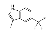 3-methyl-5-(trifluoromethyl)-1H-indole Structure