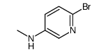 6-bromo-N-methylpyridin-3-amine Structure