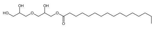 [3-(2,3-dihydroxypropoxy)-2-hydroxypropyl] hexadecanoate Structure
