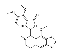 α-Narcotine Structure