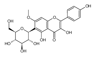 6-(β-D-Glucopyranosyl)-3,4',5-trihydroxy-7-methoxyflavone picture