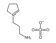 3-(3,4-dihydro-2H-pyrrol-1-ium-1-yl)propan-1-amine,perchlorate结构式