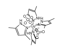 [Cu(3,5-dimethylpyrazole)4(ClO4)2] Structure