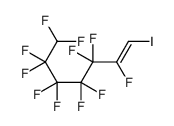 2,3,3,4,4,5,5,6,6,7,7-undecafluoro-1-iodohept-1-ene Structure