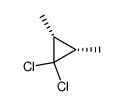 1,1-dichloro-2,3-cis-dimethylcyclopropane Structure