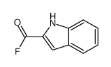 1H-Indole-2-carbonyl fluoride (9CI) Structure