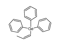 (Z)-1-triphenylgermyl-1-propene Structure