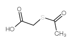 (乙酰基硫代)乙酸结构式