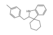 2'-p-xylylspiro[cyclohexane-1,3'-indoline]结构式