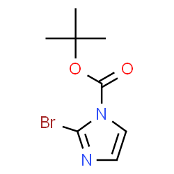 1-Boc-2-溴咪唑结构式