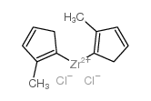 bis(methylcyclopentadienyl)zirconium dichloride structure