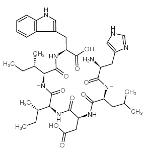 Endothelin (16-21) trifluoroacetate salt Structure