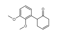 6-(2,3-dimethoxy-phenyl)-cyclohex-3-enone结构式