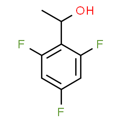 1-(2,4,6-Trifluorophenyl)ethanol Structure