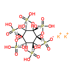 Potassium (1R,2S,3R,4R,5S,6S)-2,3,4,5,6-pentakis(phosphonooxy)cyclohexyl phosphate structure