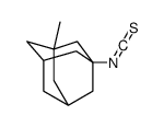 Tricyclo[3.3.1.13,7]decane, 1-isothiocyanato-3-methyl- (9CI) Structure