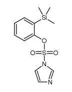 2-(trimethylsilyl)phenyl 1-imidazolsulfonate结构式