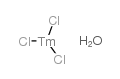Thulium Chloride Hexahydrate Structure