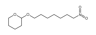 2-(7-nitroheptyloxy)tetrahydropyran Structure