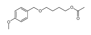 4-((4-methoxybenzyl)oxy)butyl acetate结构式