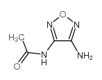 N-(4-氨基-呋咱-3-基)-乙酰胺结构式