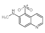N-Methyl-5-nitroquinolin-6-amine Structure