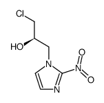 (R)-α-(chloromethyl)-2-nitro-1H-imidazole-1-ethanol结构式