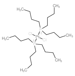 Platinum,dichlorobis(tributylphosphine)-, (SP-4-2)-结构式