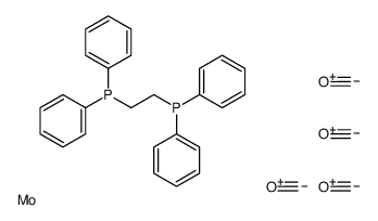 carbon monoxide,2-diphenylphosphanylethyl(diphenyl)phosphane,molybdenum结构式