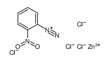 2-nitrobenzenediazonium,tetrachlorozinc(2-)结构式